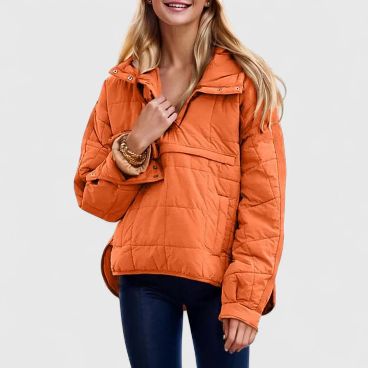 Veronika – Vízhatlan oversized kapucnis pulóver