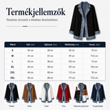 Elegáns női farmerdzseki bordázott kötött betétekkel
