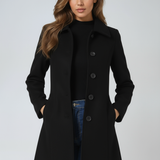 Josephine - Női Egysoros Téli Trench Kabát