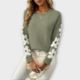 Slink - Soft knitted sweater with colorful design