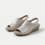 Hazel | Szürke elegáns komfort szandál