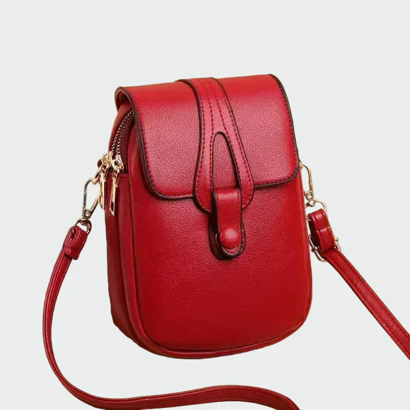 Elegáns retro bőr táska
